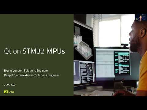 High performing Qt GUIs on STM32 Microprocessors
