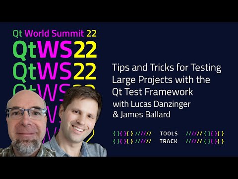 Tips and Tricks for Testing Large Projects with the Qt Test Framework | #QtWS22