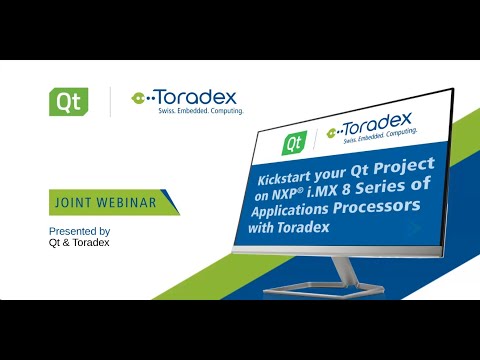 Kickstart your Qt Project on NXP i.MX 8 Series Application Processors {On-demand webinar}