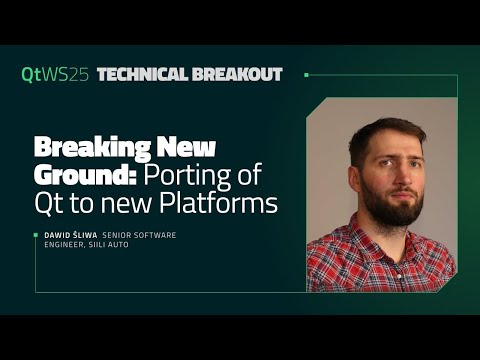 Breaking new Ground: Porting of Qt to new Platforms