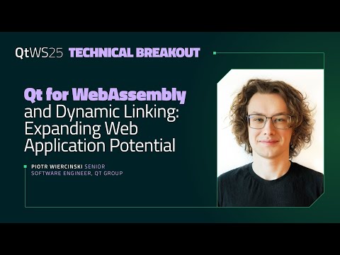 Qt for WebAssembly and Dynamic Linking: Expanding Web Application Potential